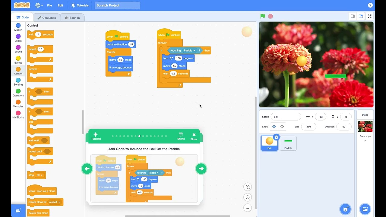 Scratch Tutorial 5 for beginners #scratch #gamedevelopment #games #scratchtutorials