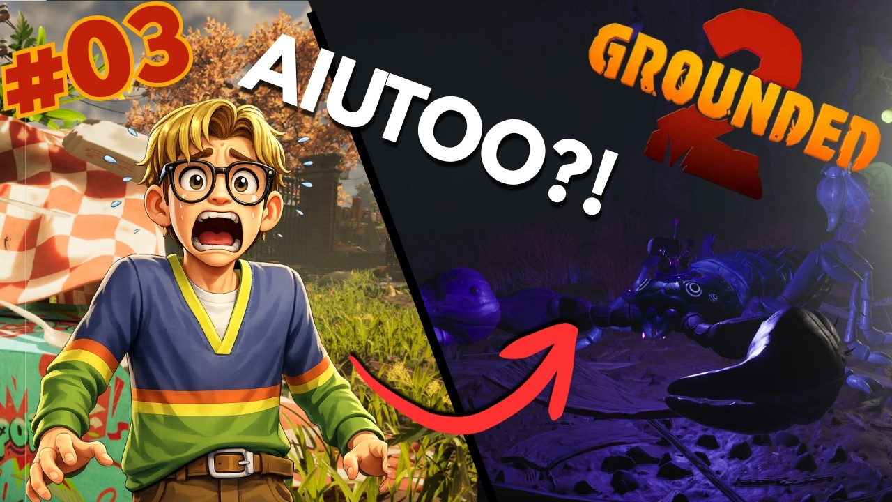 UNO SCORPIONE GIGANTE… ma qualcuno lo COMANDA?! 😱 - Grounded 2 - Ep.3