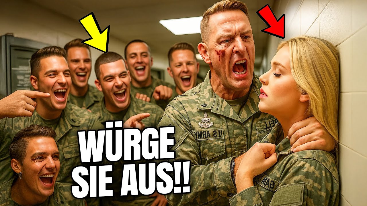 Der Sergeant drängte sie gegen die Wand – dann erkannte er, dass sie seine neue Admiral war