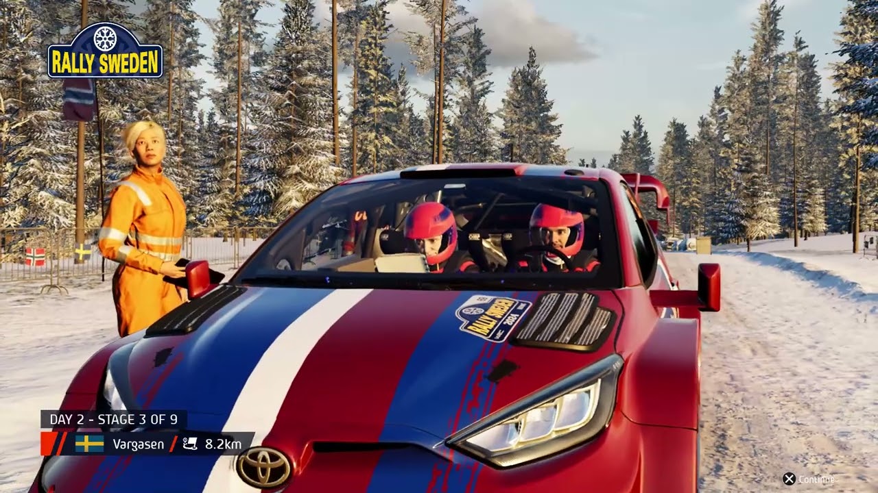 LFM Rally Sweden stage,1;2;3;4