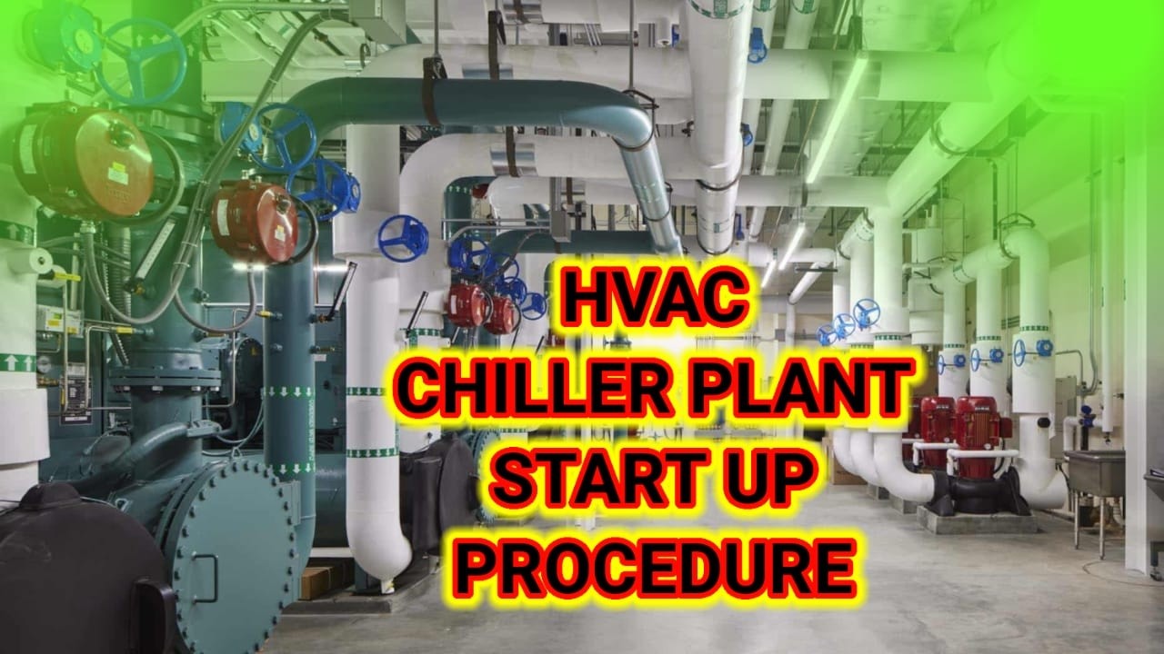 How to start HVAC chiller plant | Step by Step procedure in HINDI | HVAC World
