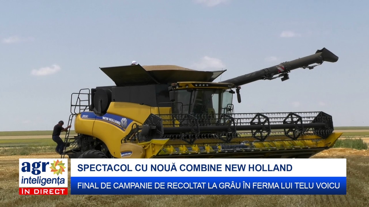 Telu Voicu - un fermier care investeste in tehnica agricola de top