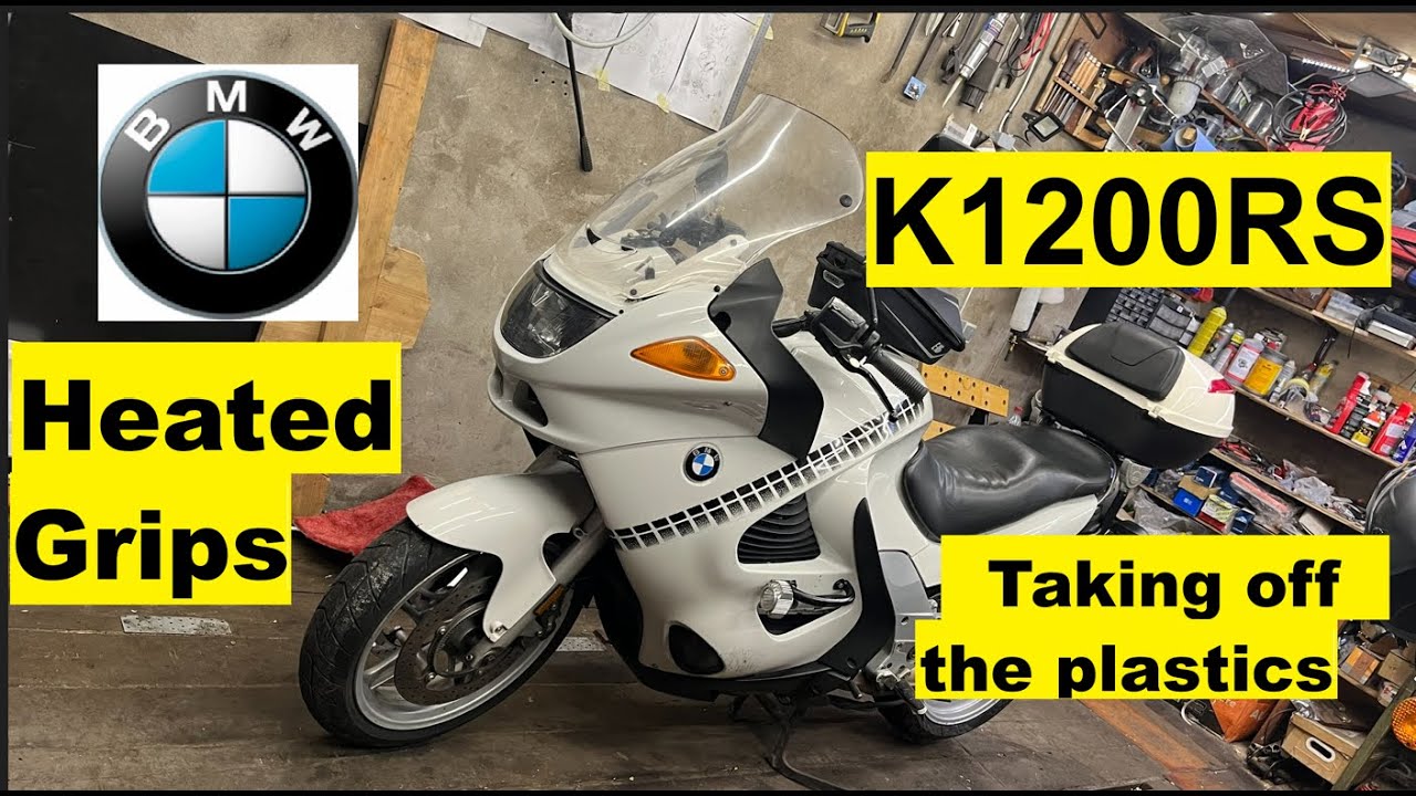 BMW K1200RS: Taking off the plastics, Tidying up the wiring, and Heated Grips Fix