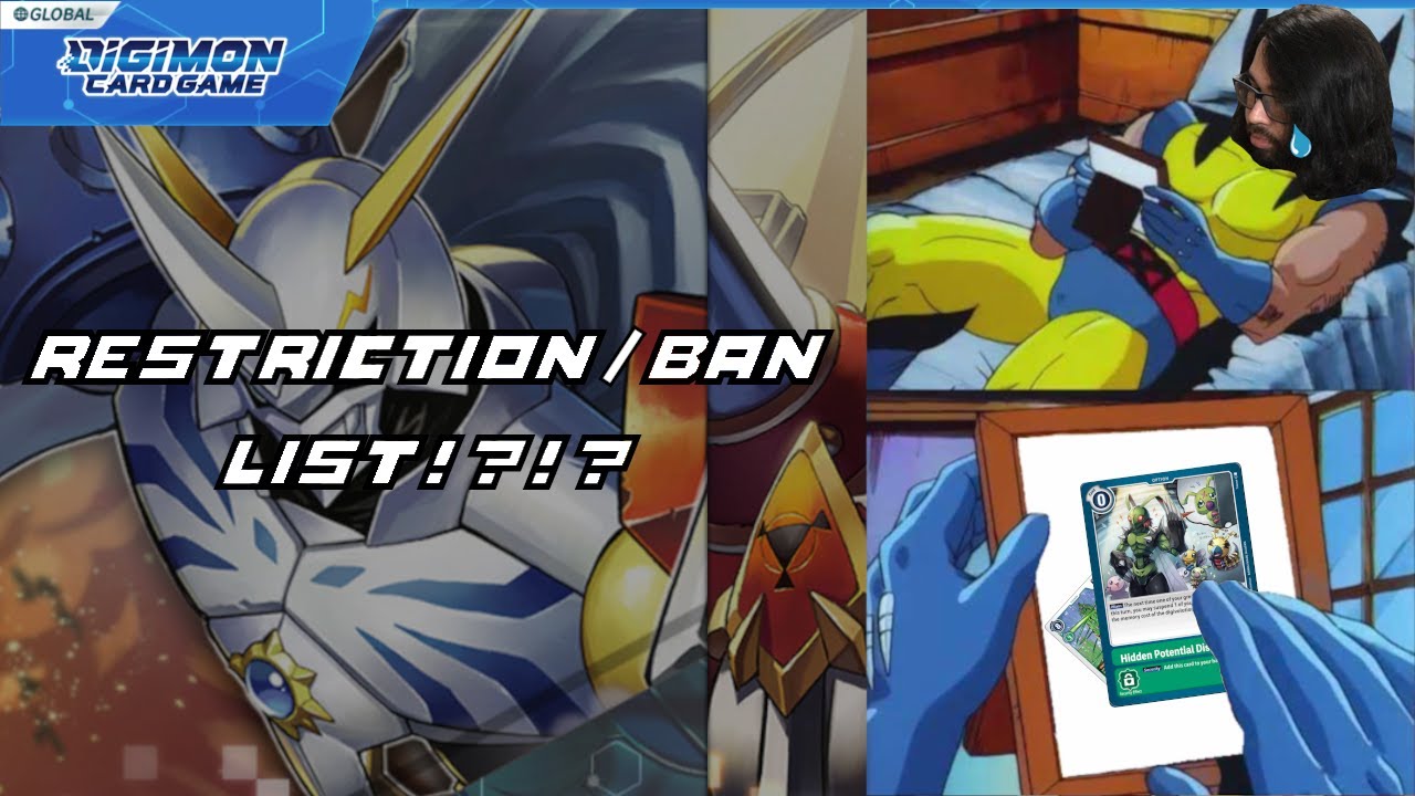 Digimon Card Game First Restriction List