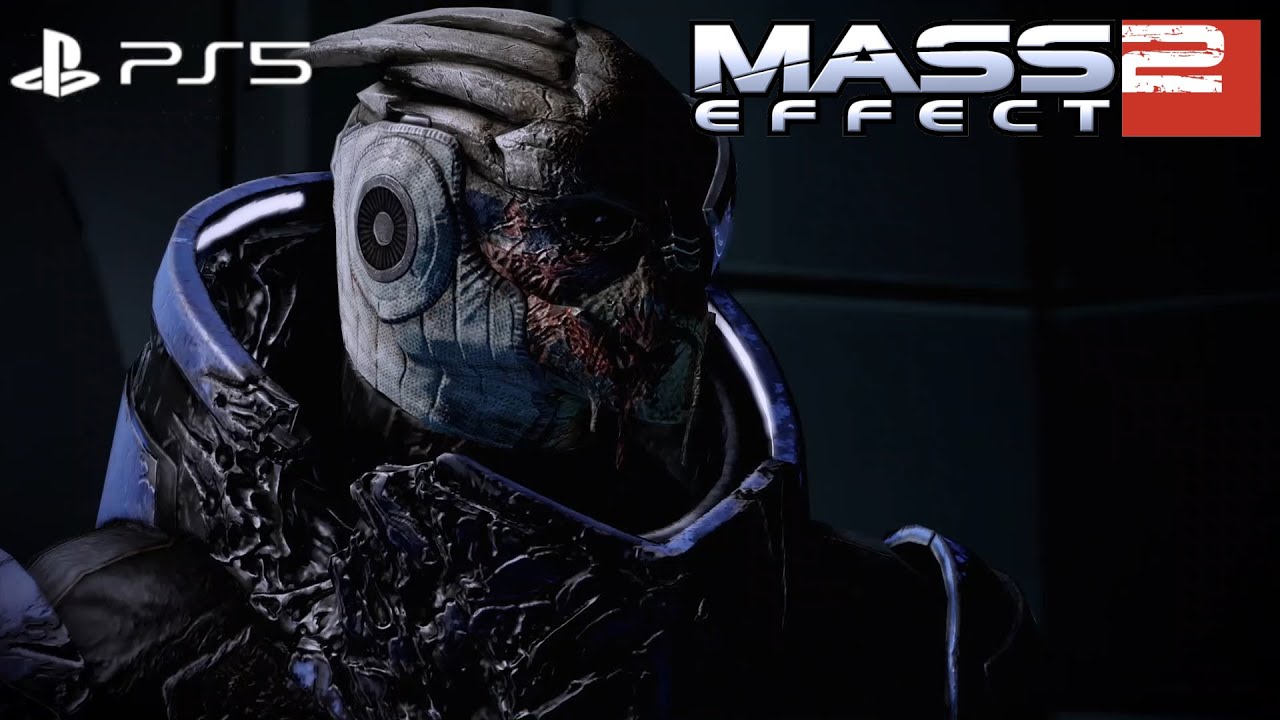 Mass Effect 2 Legendary Edition Remastered - Garrus Some How Survives 1080p PS5