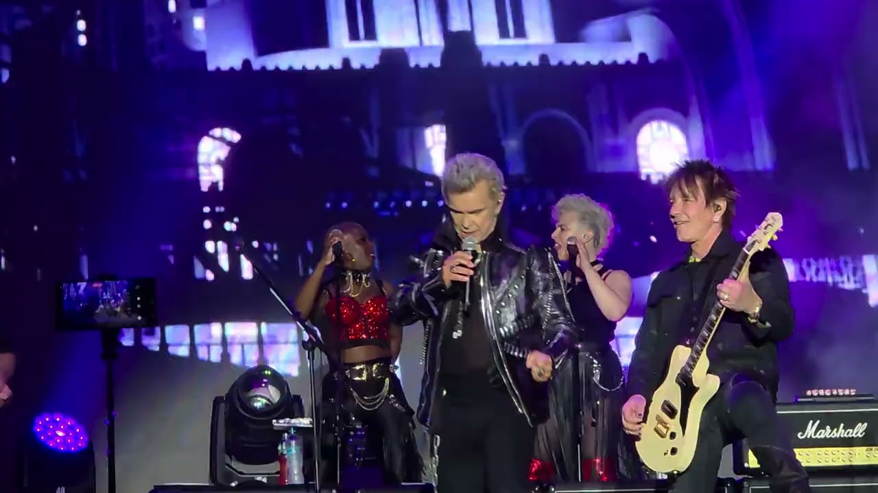 Mostrando el concierto COMPLETO de Billy Idol en Lima Perú 2025 #billyidol 