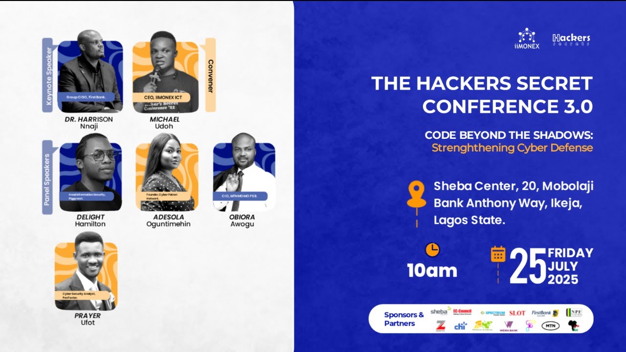 The Hackers Secret Conference 3.0 #THSC2025