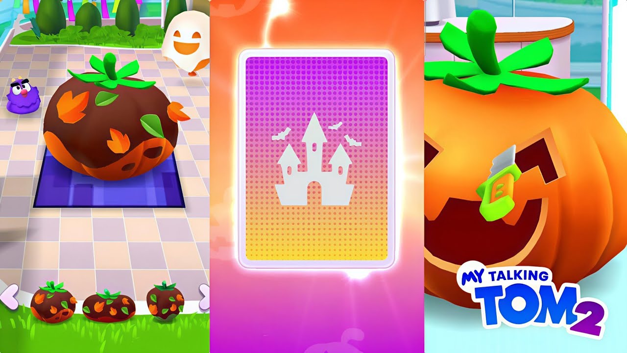 🎁 Surprise! It's Halloween in My Talking Tom 2! 🍭 | Gameplay (Android,iOS) 👻🎃