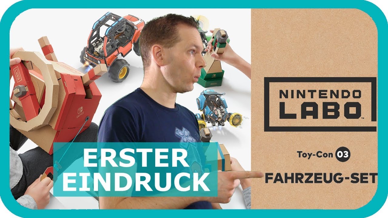 LABO Toy Con 03 | Das Fahrzeuge Set angespielt | Erster Eindruck