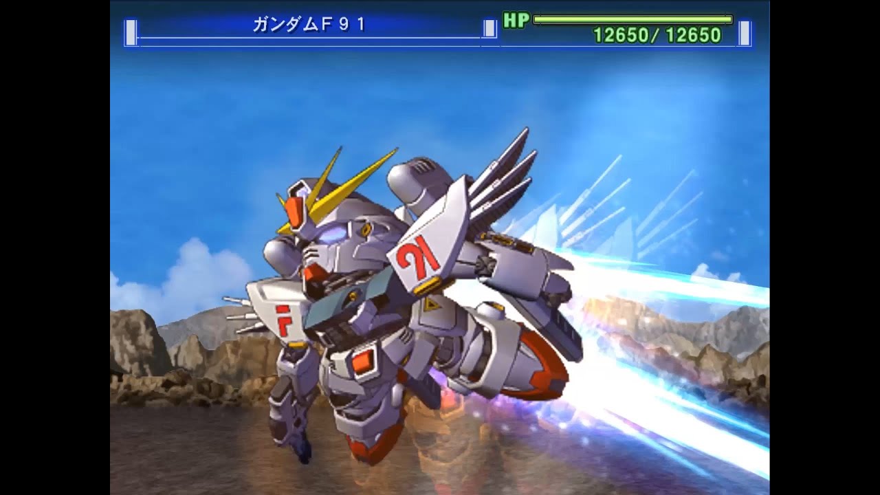 SD Gundam G-Generation Spirits - Gundam F91 (MEPE) All Animations