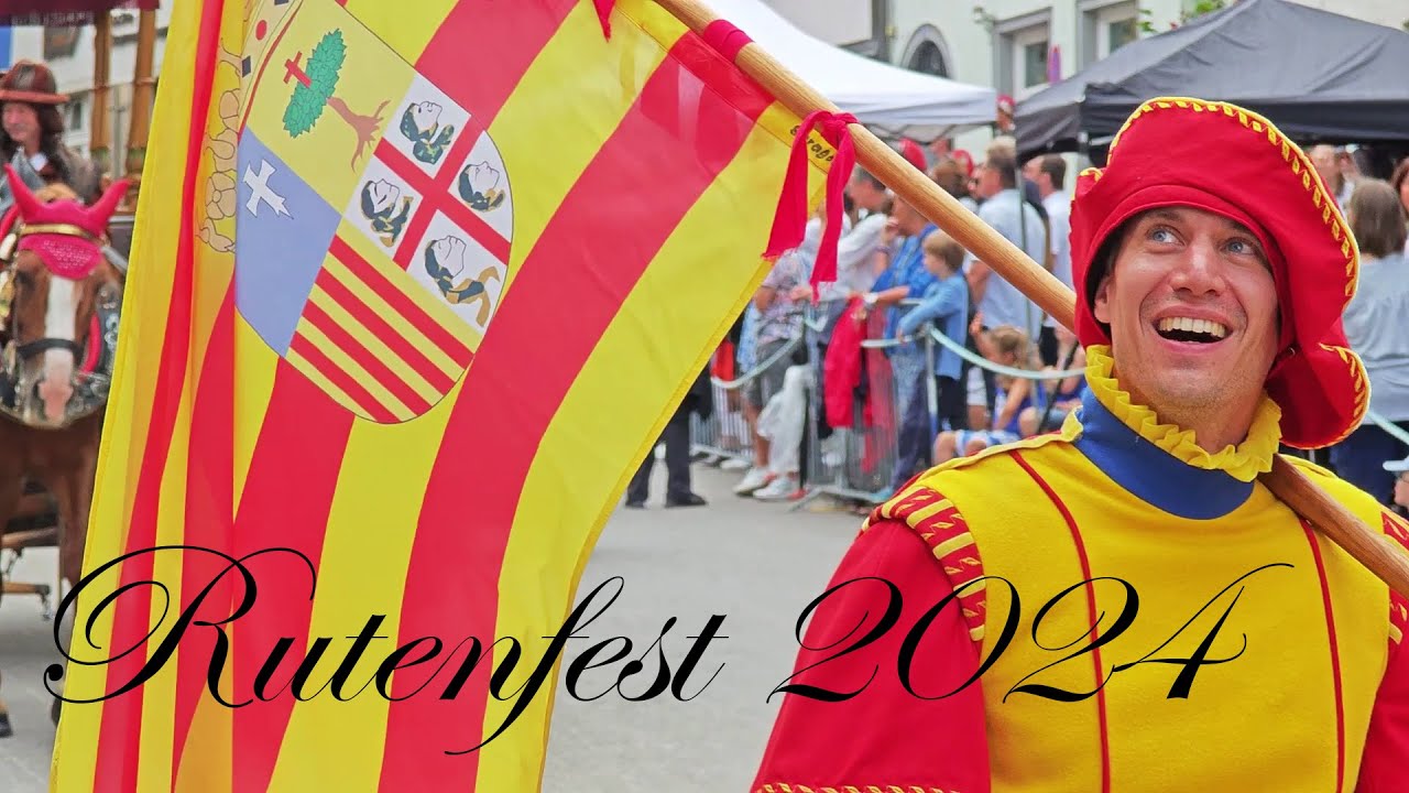 Prächtiger als London: Rutenfest Ravensburg 2024 -  kompletter Festzug