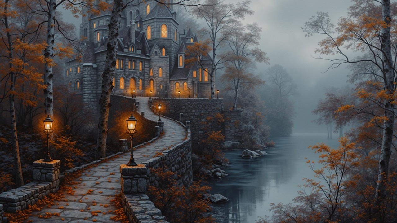 Introspective Piano for Deep Focus ~ Атмосфера Осеннего Замка ~ Учиться, Читать и Расслабляться 🍂