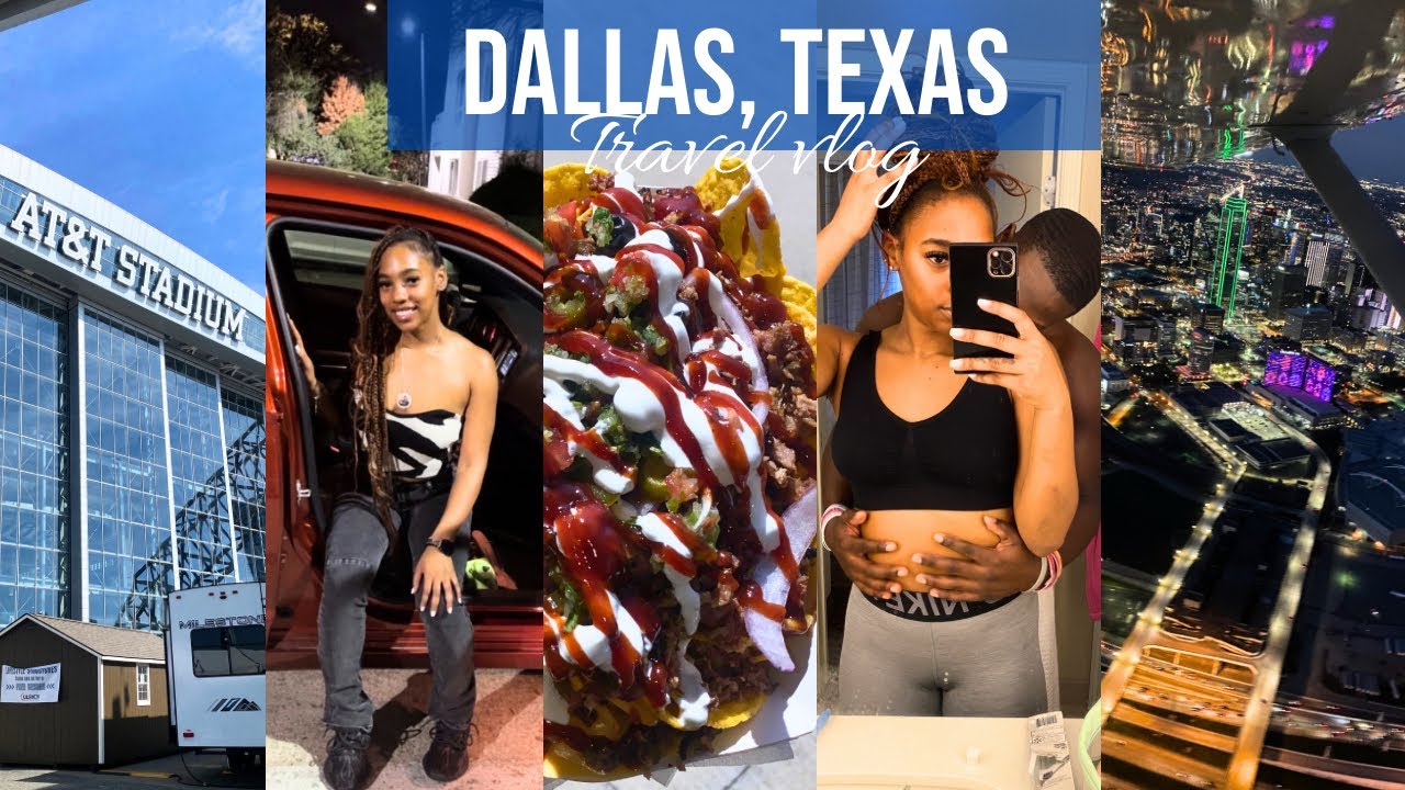 Dallas Texas Vlog | Cowboys Stadium, Deep Ellum, Private Plane Ride, Off The Bone & More!