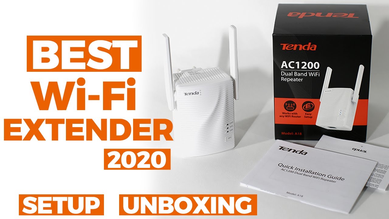 HOW TO SETUP Tenda A18 RANGE EXTENDER AC 1200 WIFI AT HOME
