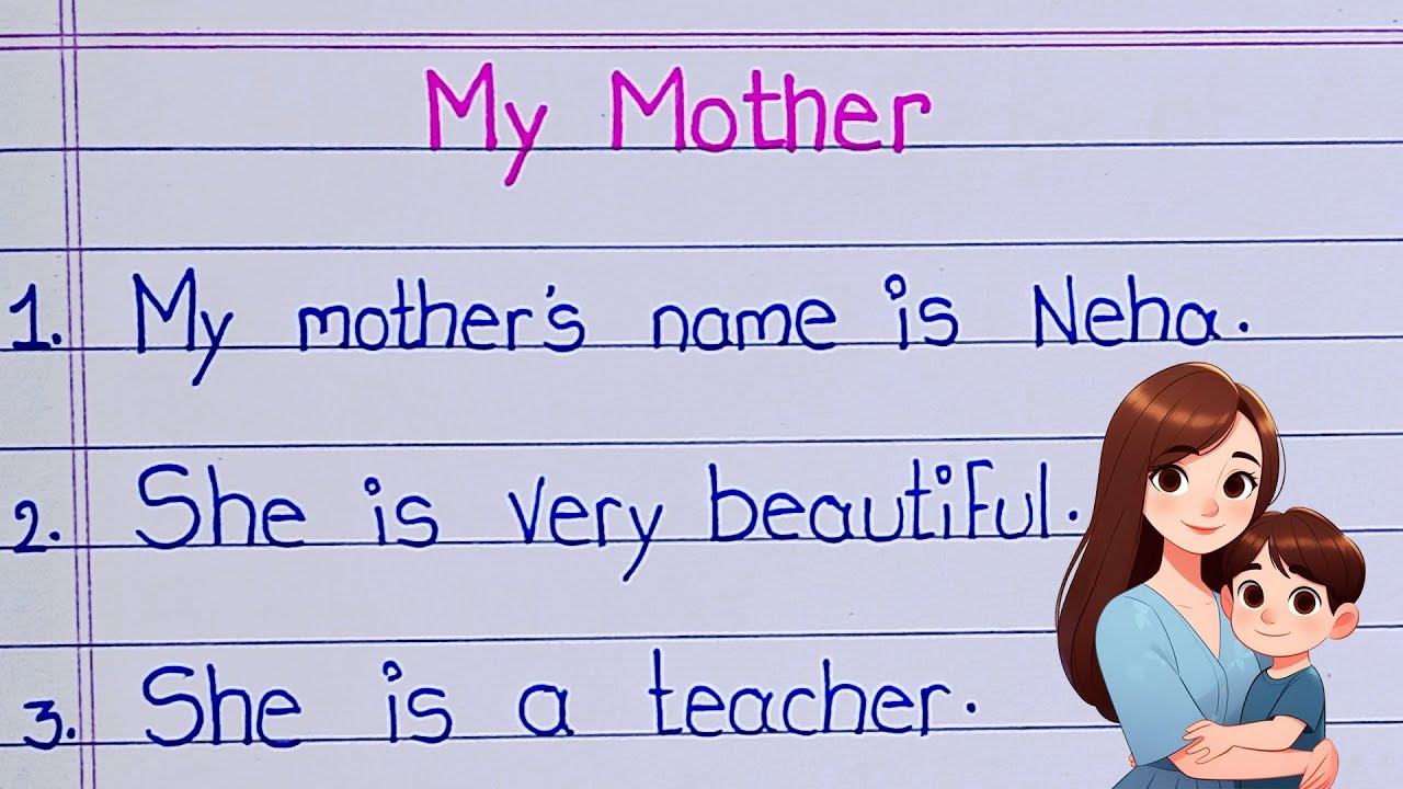 The Woman Who Sacrificed Everything for Me – My Mother | Few Lines On My Mother 