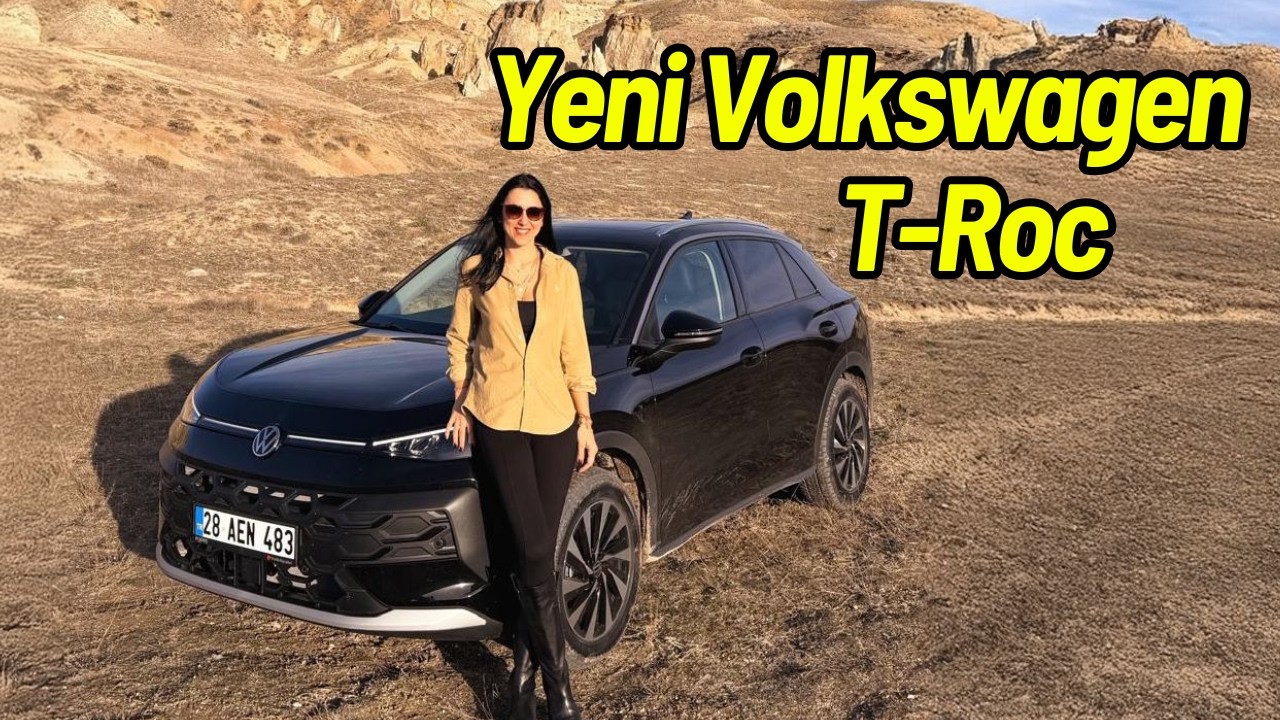 Yeni Volkswagen T-Roc Turkiye'de!  Artık Tiguan ile ayni platformda!