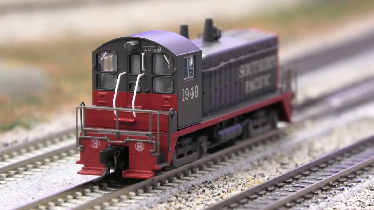 N scale Paragon 4 EMD NW2 switcher review and operation