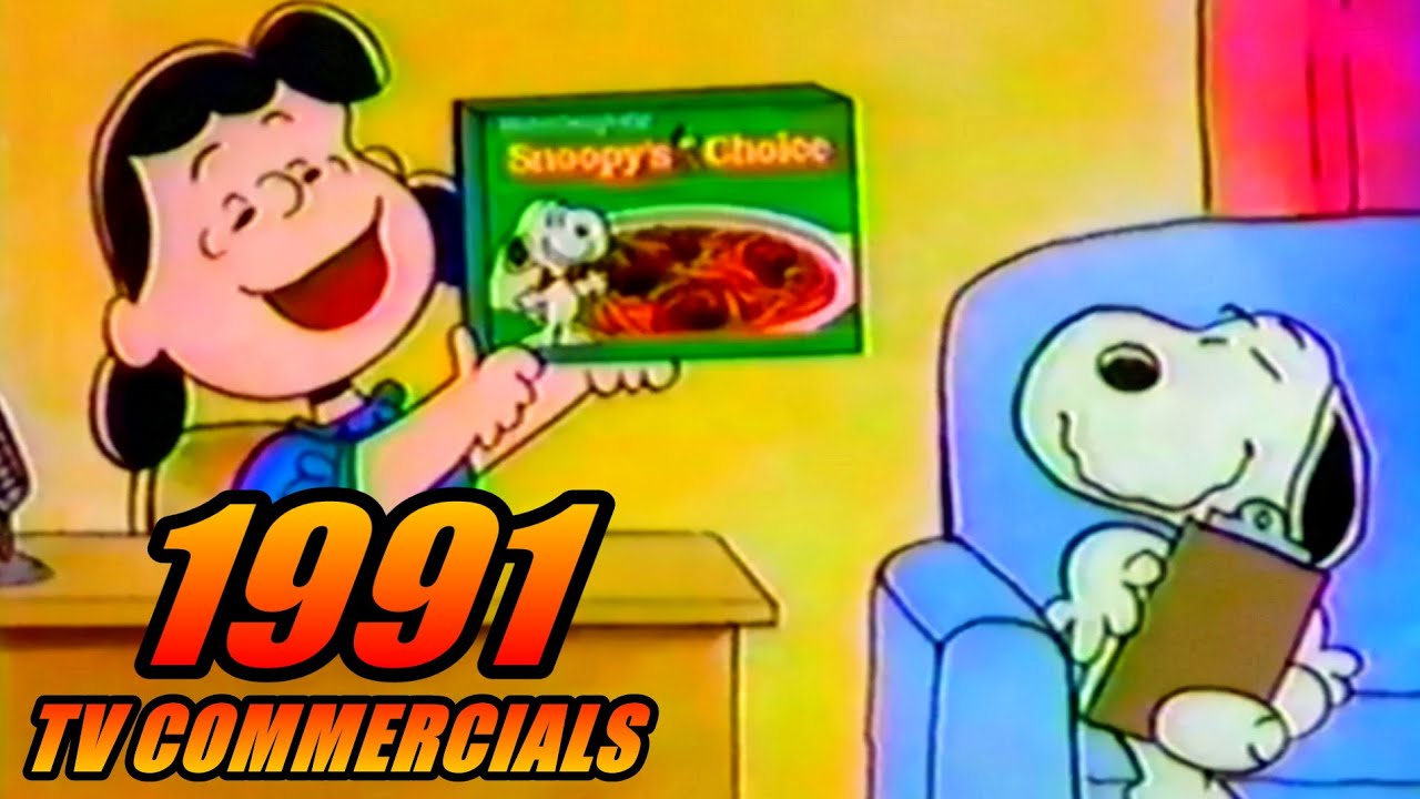 1991 TV Commercials - 90s Commercial Compilation #23