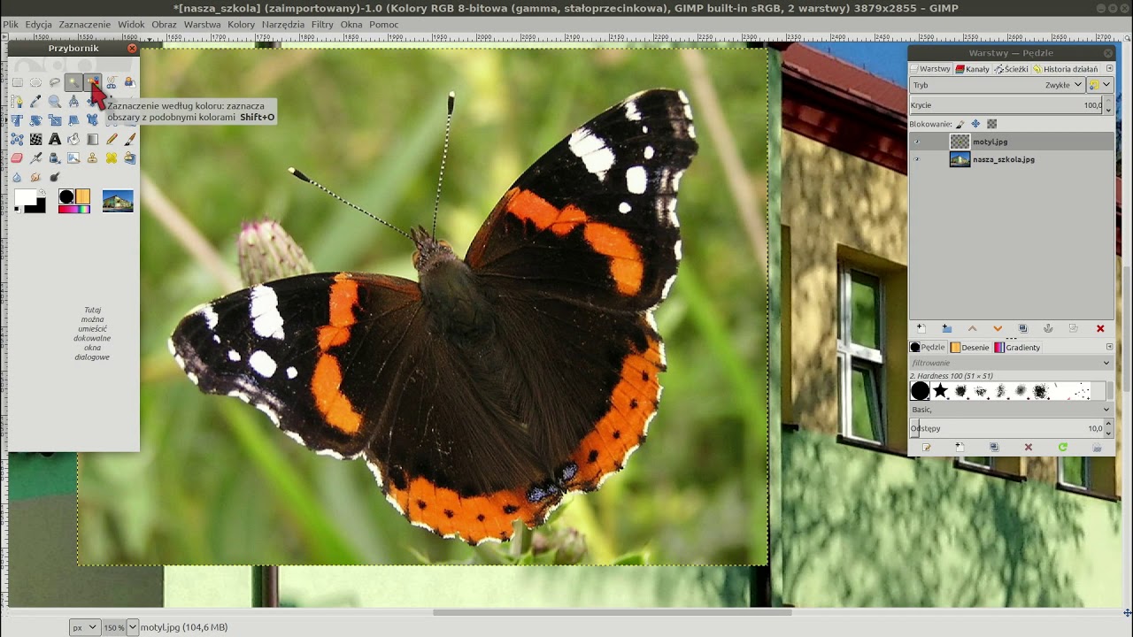 Gimp - podstawy fotomontażu cz.1