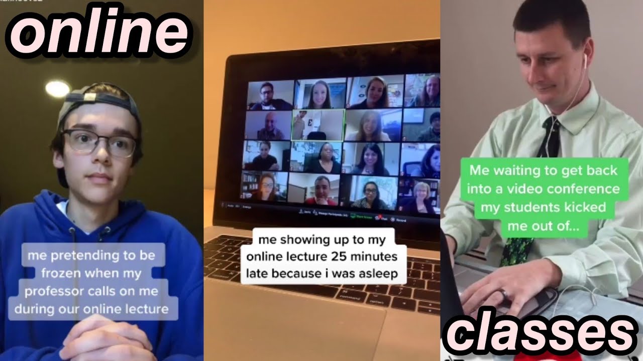 What online classes will be like | Tiktok Compilation