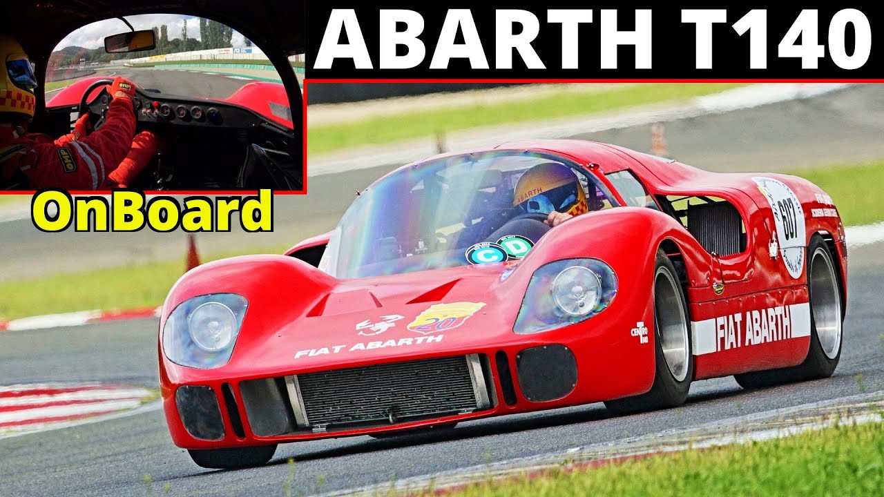 Abarth T140 Recreation: The 1967 V12-Engined Sports Prototype that was never built.