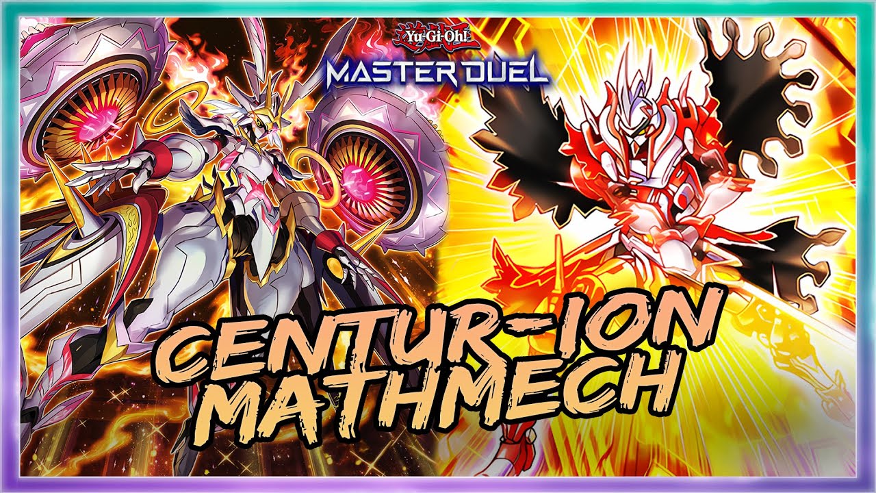 CENTUR-ION MATHMECH RANKED GAMEPLAY IN YUGIOH MASTER DUEL