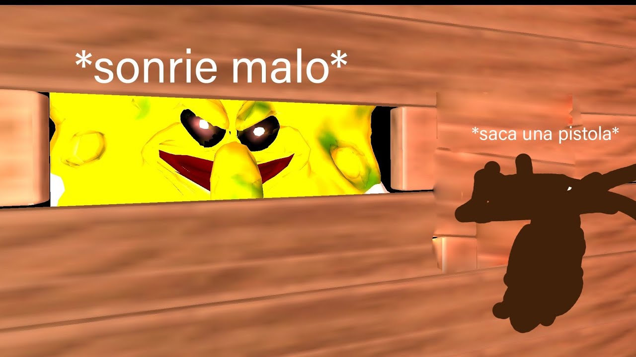 Jugando terror de nob esponja 1