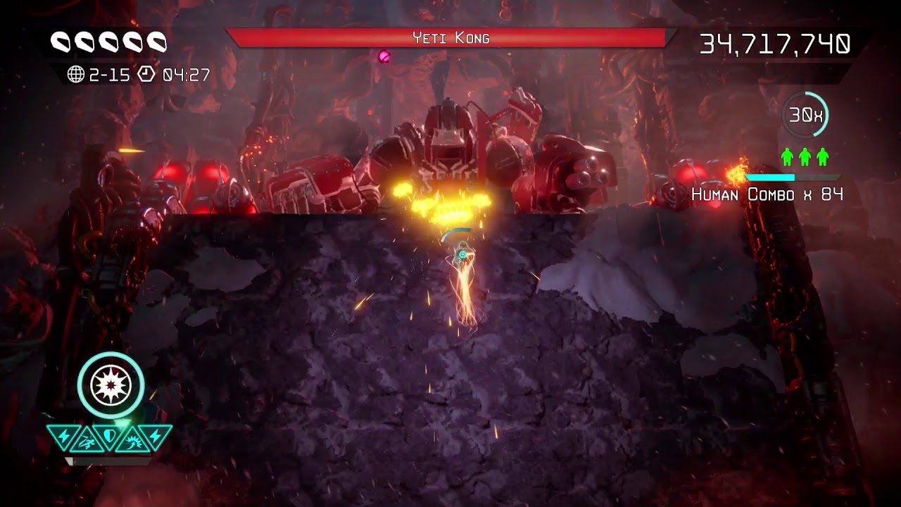 Nex Machina - Single Mission Master Difficulty - World Records (Full Human Combos)