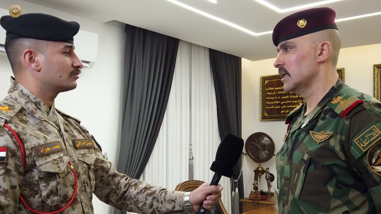 إعلام وزارة الدفاع يجري لقاءً مع رئيس الاكاديمية العسكرية الفريق الركن ناصر الغنام