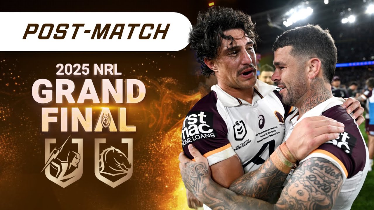 Grand Final: Storm v Broncos: Post-Match | NRL on Nine