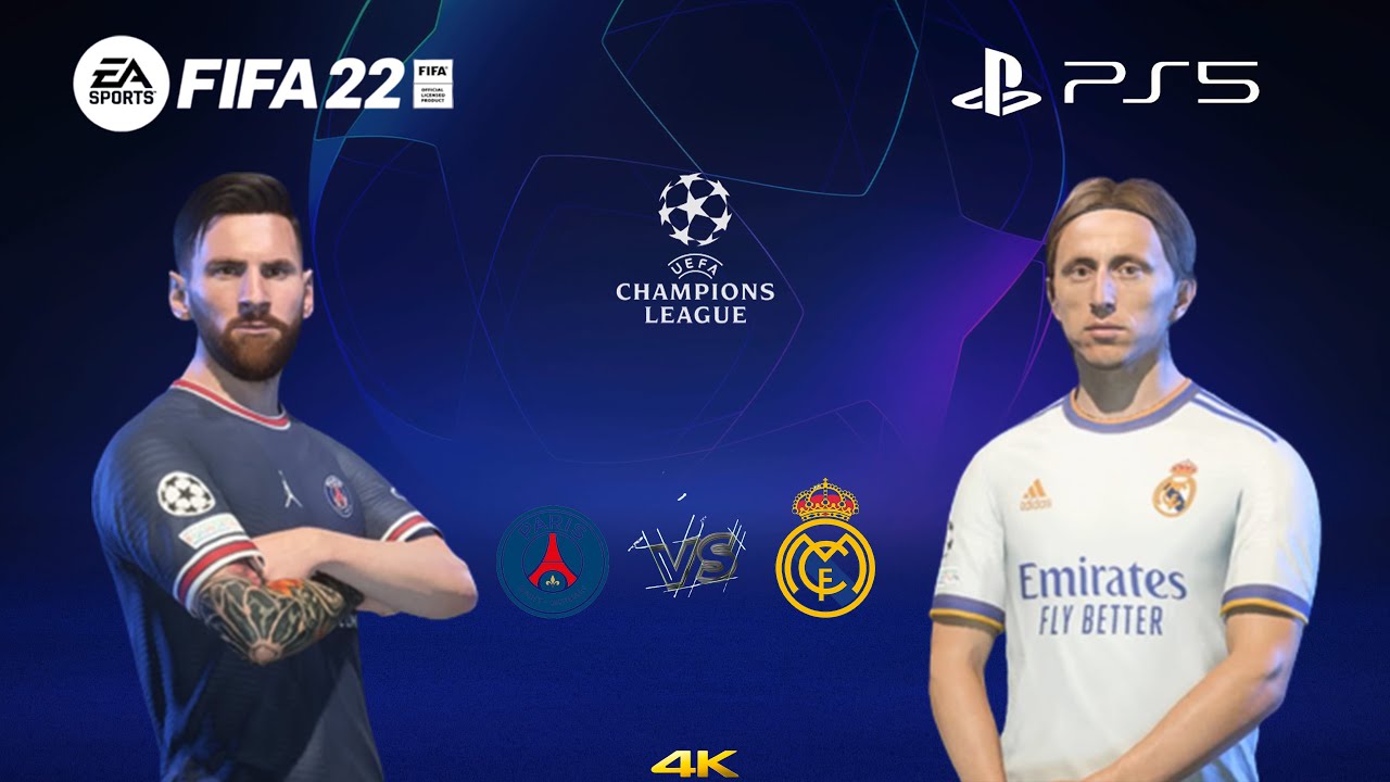 ريال مدريد vs باريس سان جرمان - نهائي دوري أبطال أوروبا FIFA 22