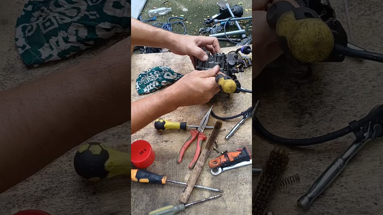 Suzuki multicab not running Palyado, hard starting carburetor cleaning F6a