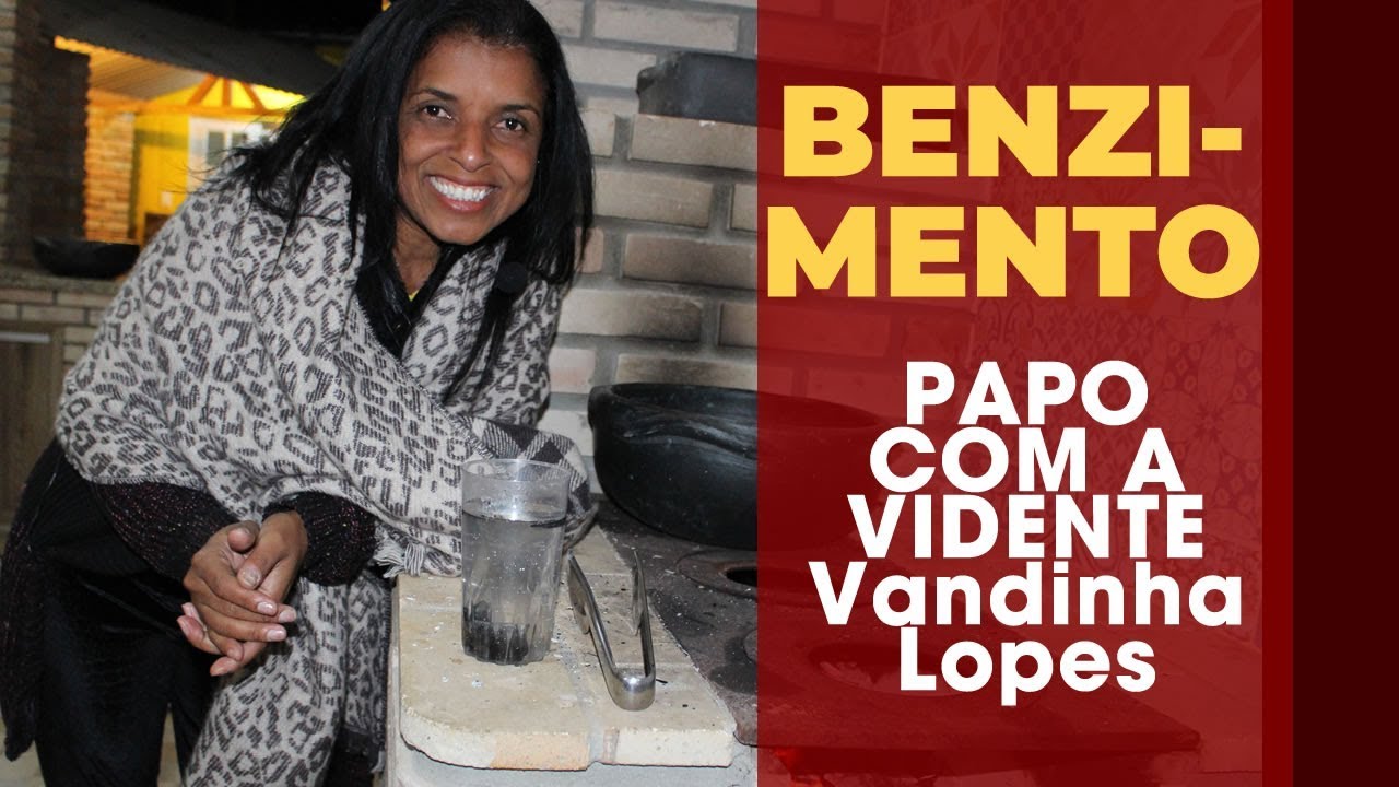 Vidente Vandinha lopes ensina fazer uma benzimento no fogão a lenha