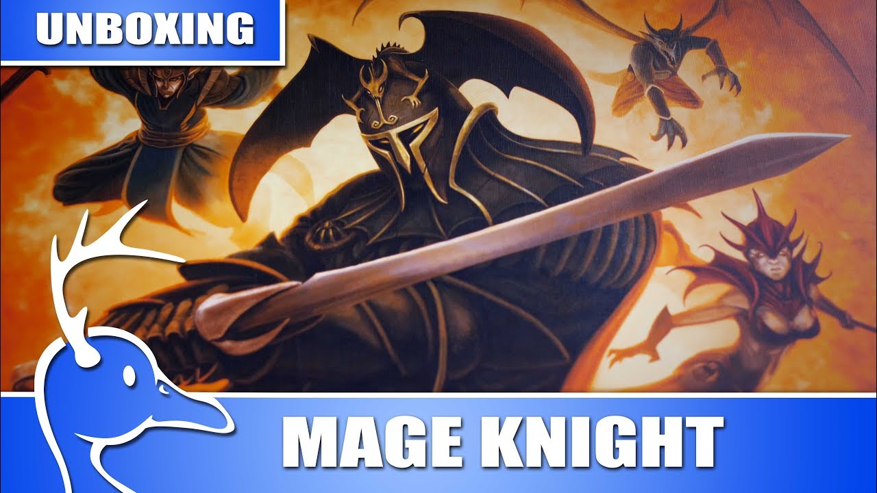 Mage Knight Ultimate Edition - Overview - (Quackalope Unboxing)