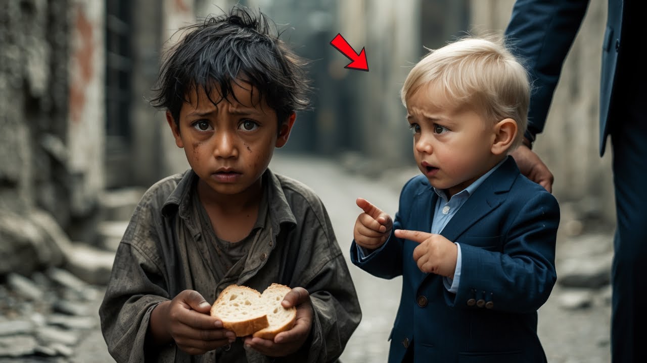 « Papa, c’est mon frère ! » – dit l’enfant au père millionnaire en voyant un garçon dans la rue.