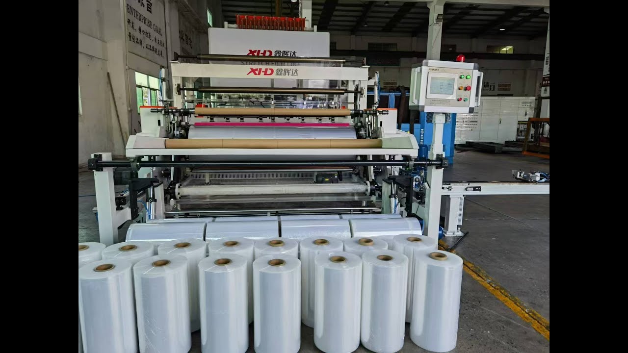 XHD 2000mm 5 layers  jumbo rolls stretch film making machine stretch film extruder line