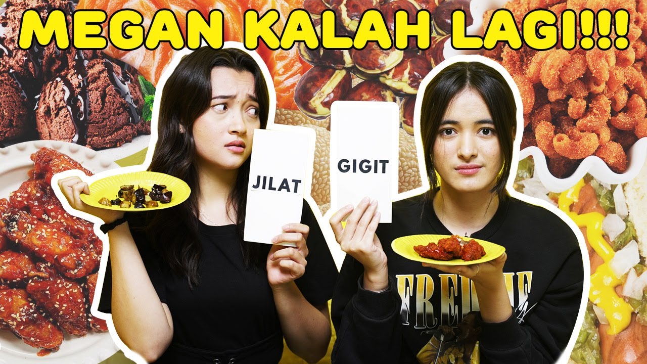 Challenge Makan, Jilat atau Diam with Megan Domani | Challenge Excepted!!