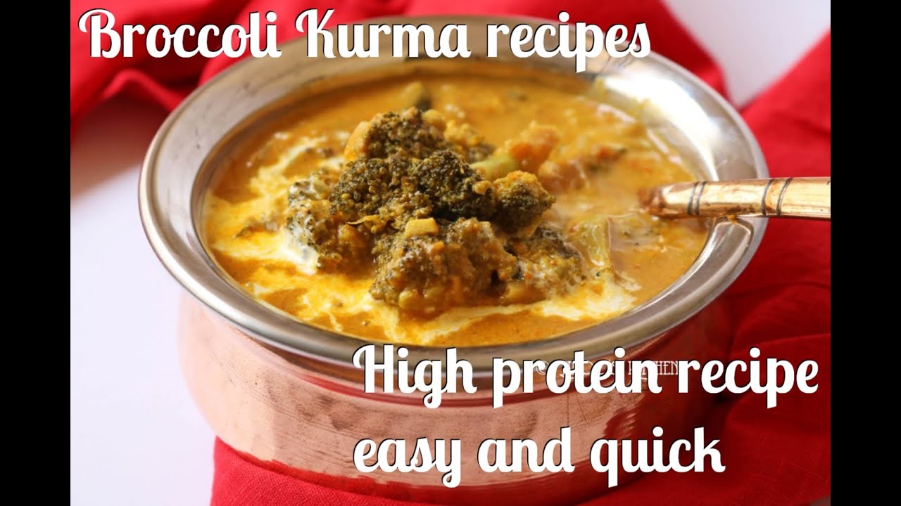 Broccoli peas Kurma |Green Peas Recipe | High protein |Easy and quick | healthy recipe