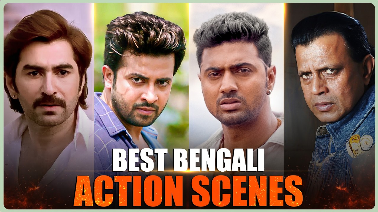 Best Bengali Action Scenes | Jeet | Shakib | Dev | Mithun C | Bengali Movie Scenes | SVF Ekush