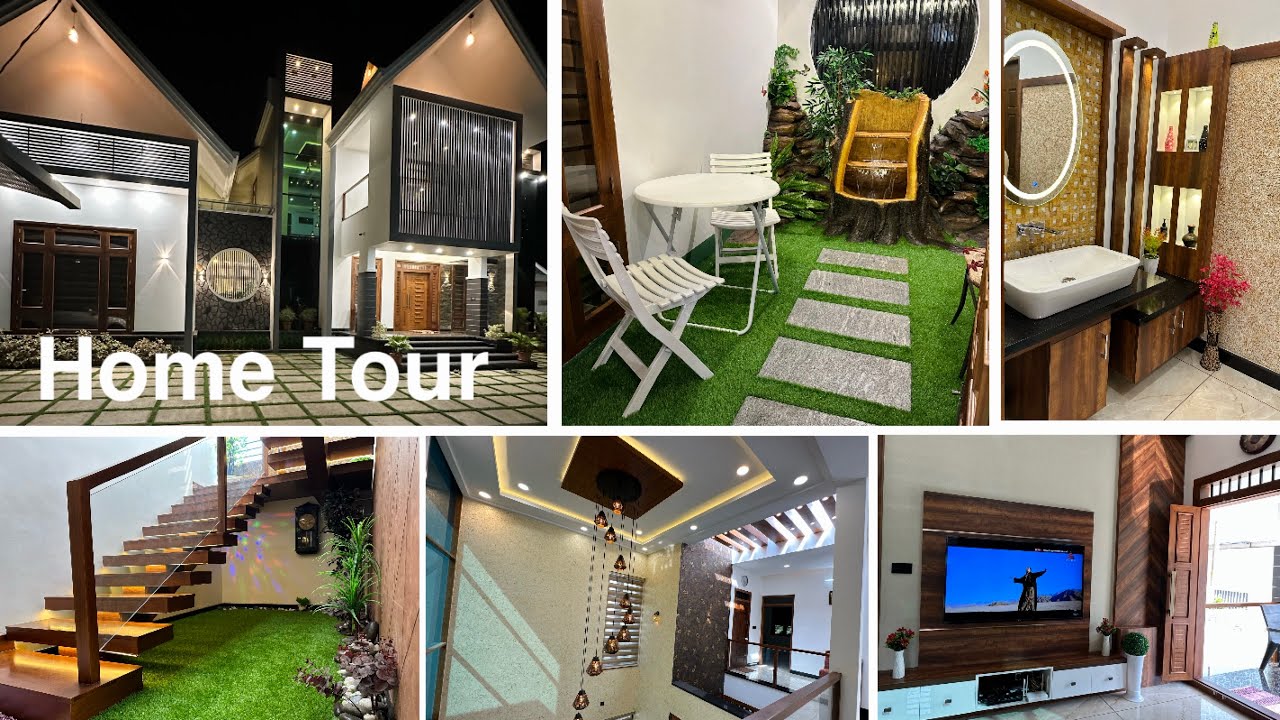 Home Tour || Latest Designer Home With Luxury Interior || Malayalam.