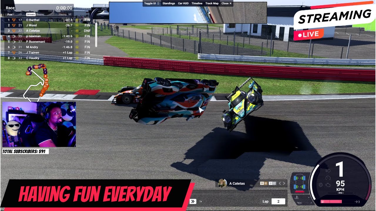 🔴LIVE | #LMU |FINISHING IN THE TOP 10 IN LMP2 | ENJOYING MYSELF WHILE AT IT