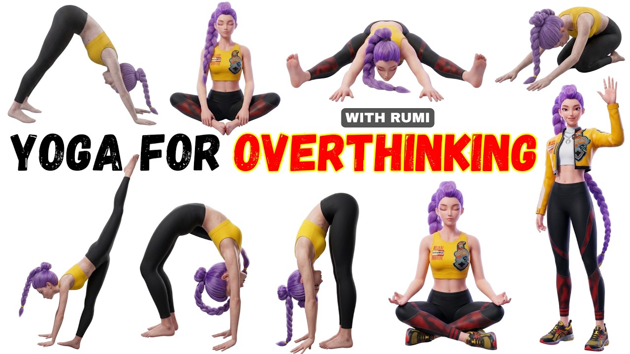 Yoga for Overthinking with Rumi | Yoga for Kids | Yoga for Health | Kid Yoga 🧘‍♂️🌿