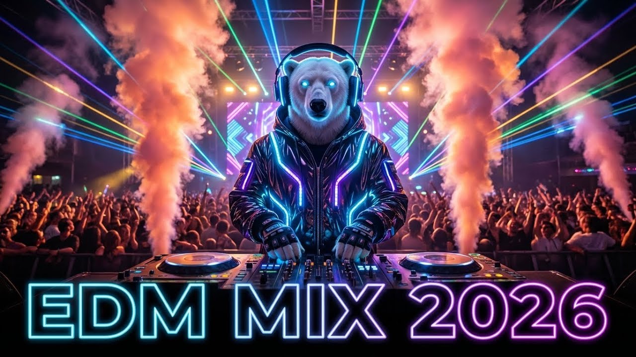 EDM Bass Boosted Mix 2026 ⚡ Top Remixes & Gaming Music 🎧