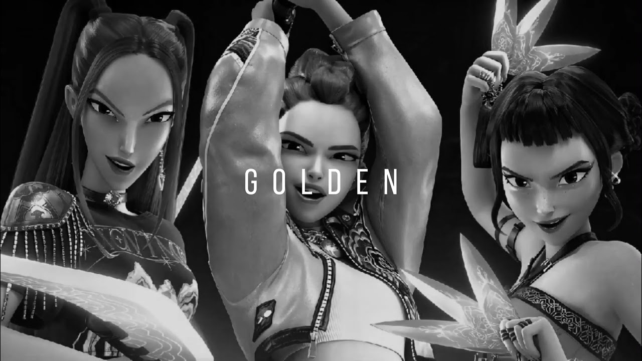 Golden - Huntrix (David Guetta/Remix) [ slowed and reverb ]
