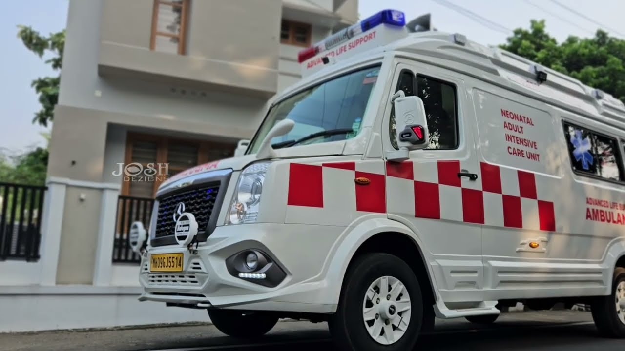 Force Traveller New iCU Ambulance From Josh Dezigns.... Video 181
