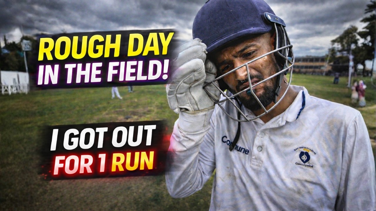 Facing Fast Bowling with a GoPro Helmet Cam… Then THIS Happened