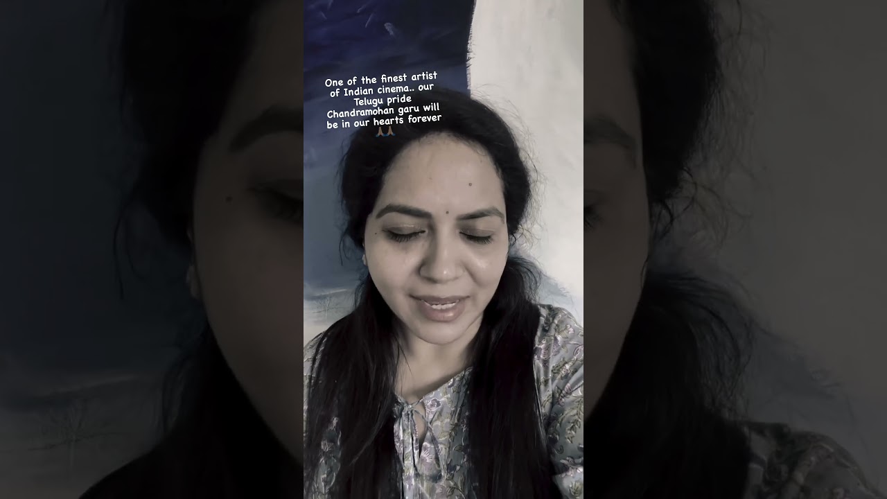 My Most Favourite Actor Chandra Mohan Garu | Singer Sunitha Latest Video | Upadrasta Sunitha