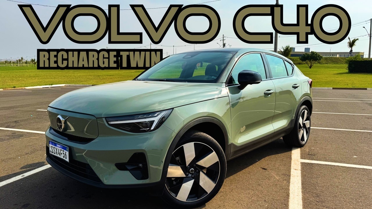 VOLVO C40 RECHARGE TWIN 2024 - VALE O PREÇO? Análise COMPLETA (com test-drive)