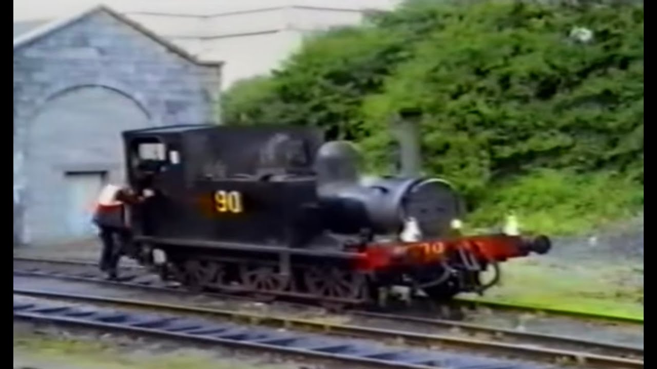 Westrail: No.90 visits Galway City (September 1991)