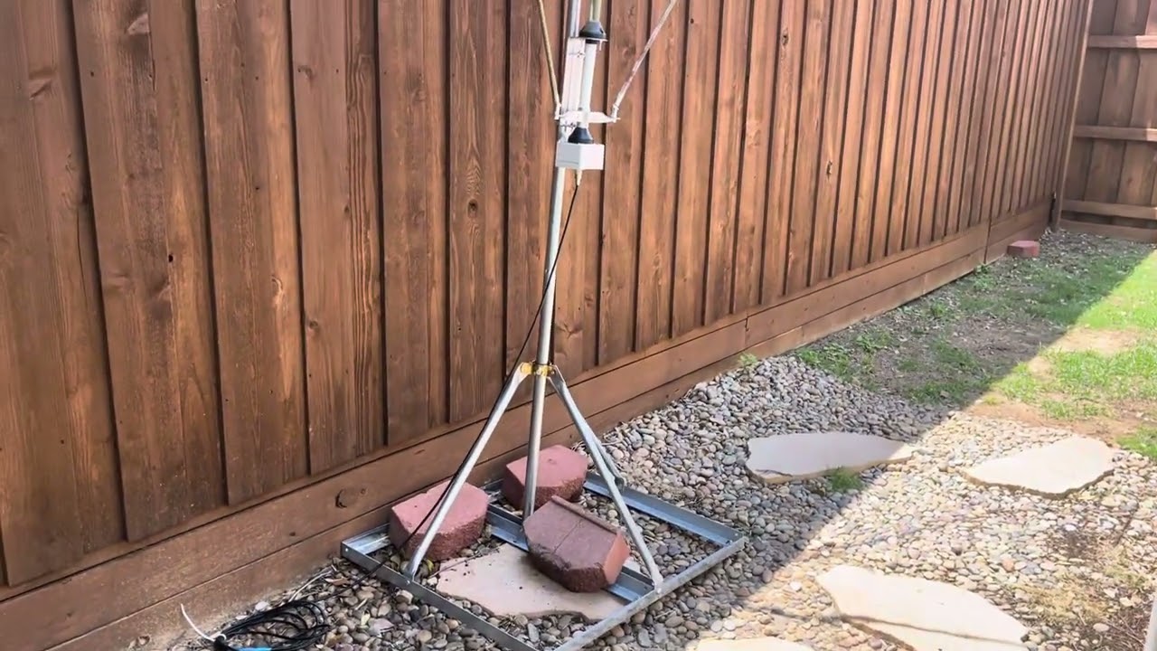 Overview of Euro-Comm Sigma SE HF-360 160 to 6 m 1 kw rated Vertical Antenna